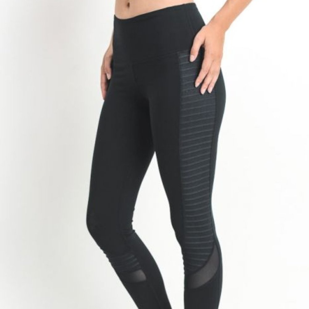 Moto Glide Mesh Leggings
